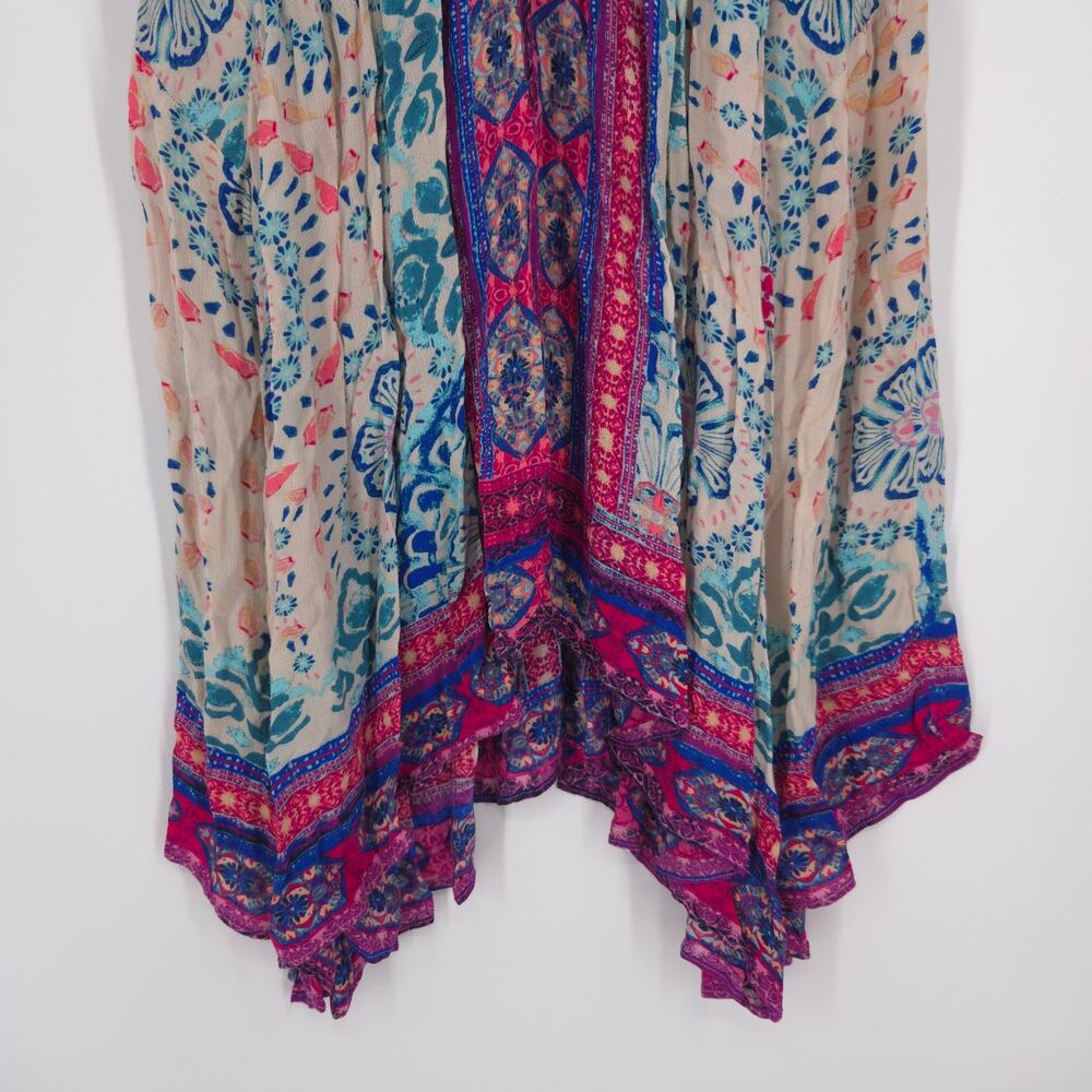 Free People Intimately FP Boho Floral Trapeze Slip Dress Size Small - Picture 5 of 11